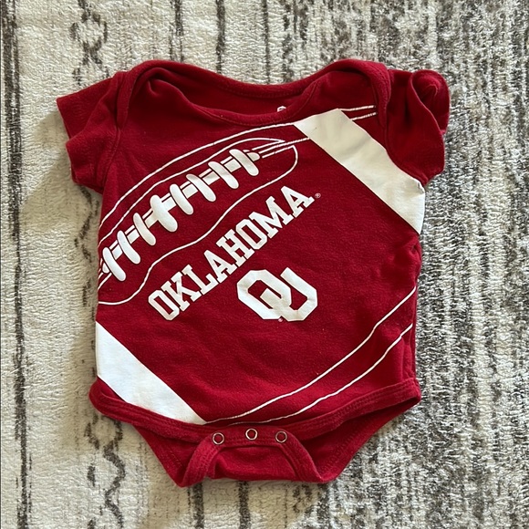 Oklahoma Football Baby Onesie - Picture 1 of 2